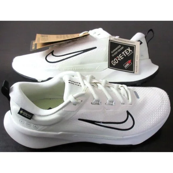 Nike Women's Juniper Trail 2 GTX V2 Running Shoes Pale Ivory Black Sizes NIB - Picture 2 of 6